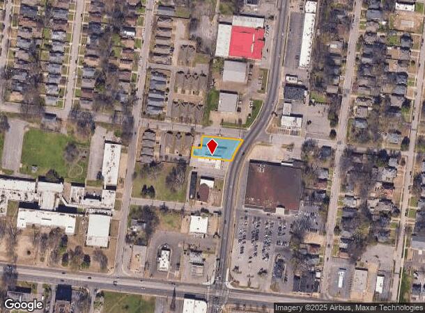  247 N Cleveland St, Memphis, TN Parcel Map
