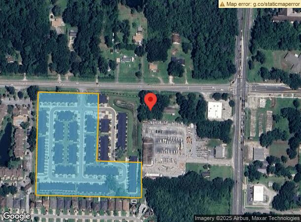  7137 N Blue Angel Pkwy, Pensacola, FL Parcel Map