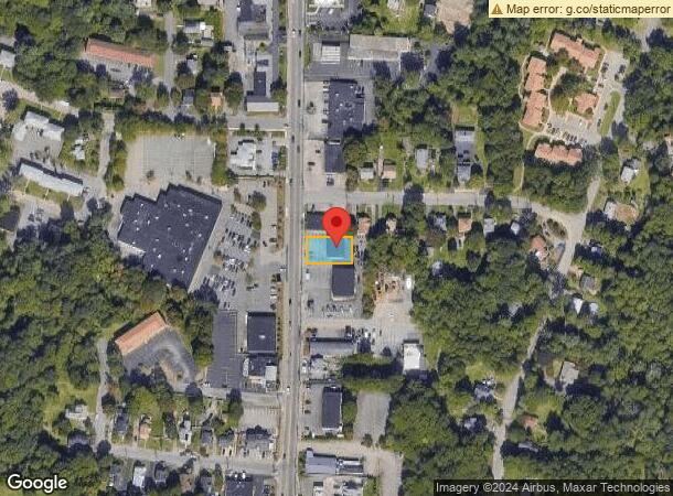  522 Washington St, Stoughton, MA Parcel Map