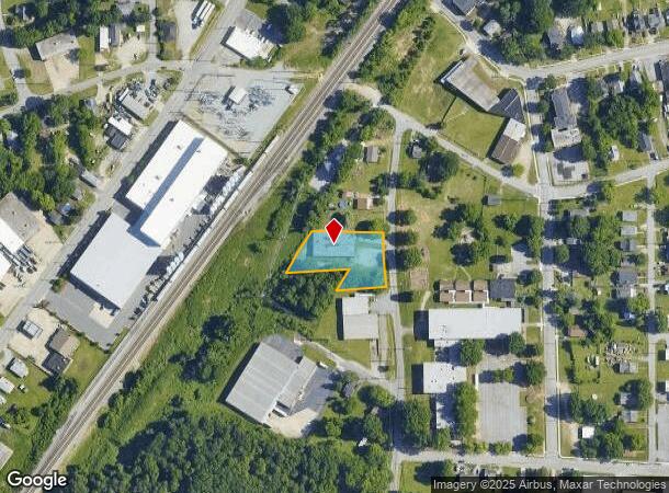  2012 Van Buren St, High Point, NC Parcel Map