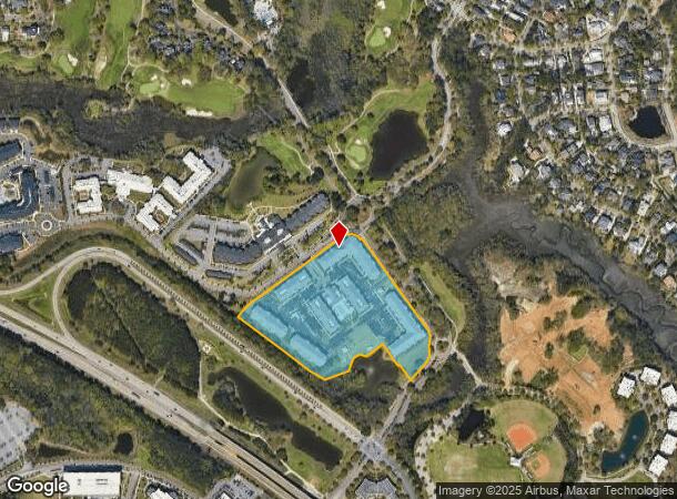 515 Robert Daniel Dr, Daniel Island, SC Parcel Map