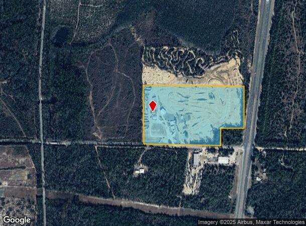  2516 County Line Rd, Alford, FL Parcel Map