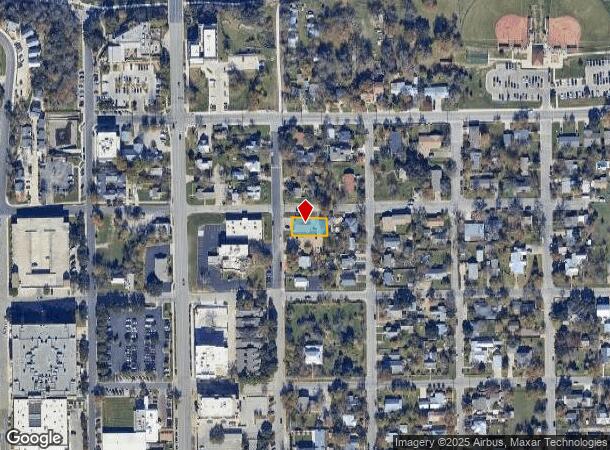 303 S Main St, Georgetown, TX Parcel Map