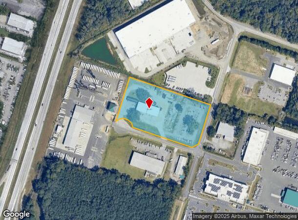  8 Interchange Ct, Savannah, GA Parcel Map
