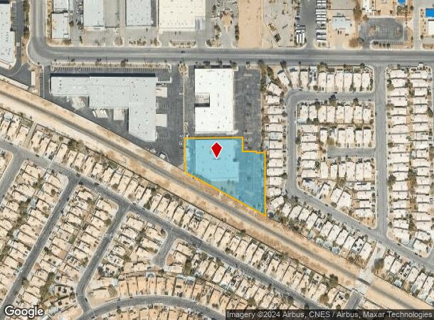  2057 E Maule Ave, Las Vegas, NV Parcel Map