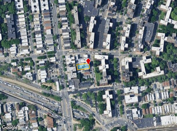 1371 Virginia Ave, Bronx, NY Parcel Map