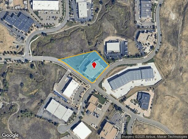 1355 Horizon Ave, Lafayette, CO Parcel Map