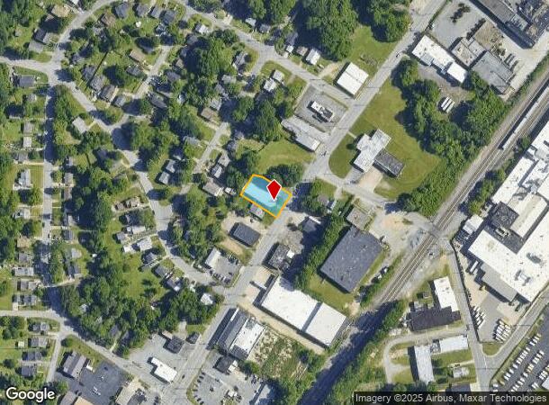 2006 W English Rd, High Point, NC Parcel Map