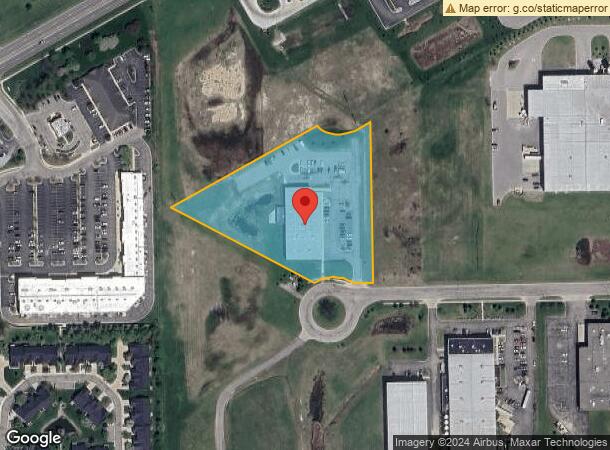  1255 Beach Ct, Saline, MI Parcel Map