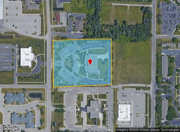  4300 Fashion Square Blvd, Saginaw, MI Parcel Map