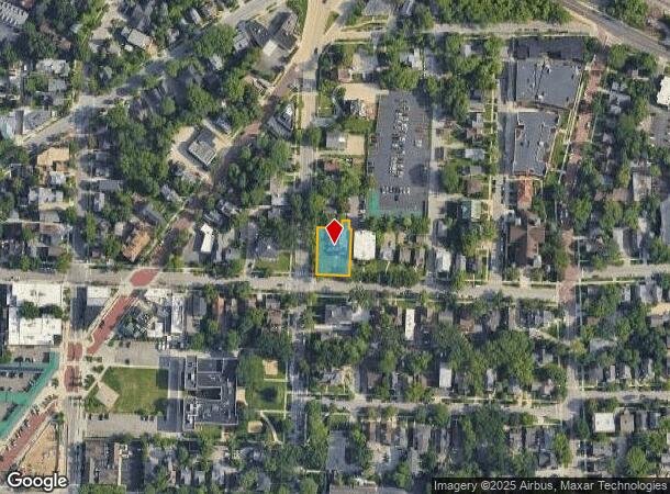 407 E Kingsley St, Ann Arbor, MI Parcel Map