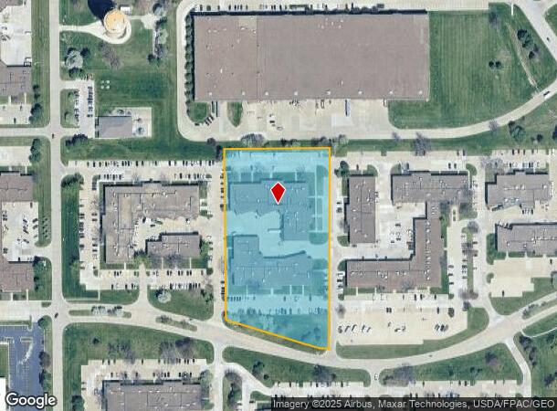 11201 Aurora Ave, Urbandale, IA Parcel Map