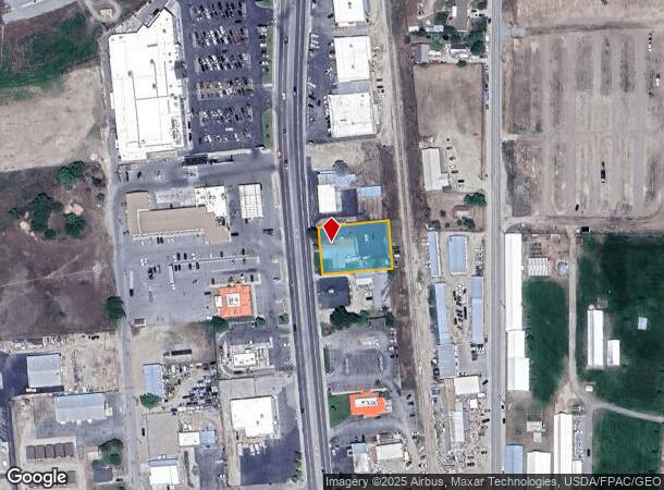 1108 N 1St St, Hamilton, MT Parcel Map