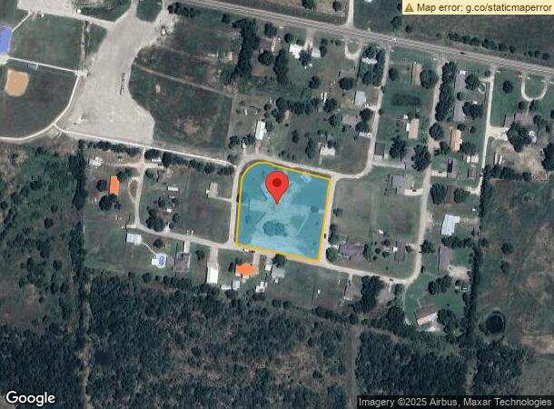  117 Twin Cir, Wortham, TX Parcel Map