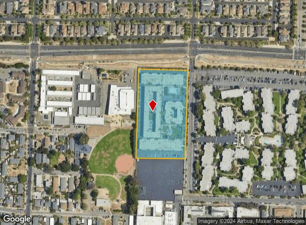  1825 Poggi St, Alameda, CA Parcel Map