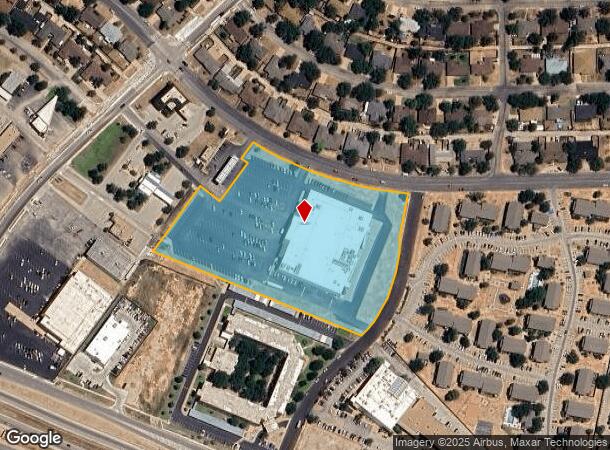 3121 Sunset Dr, San Angelo, TX Parcel Map