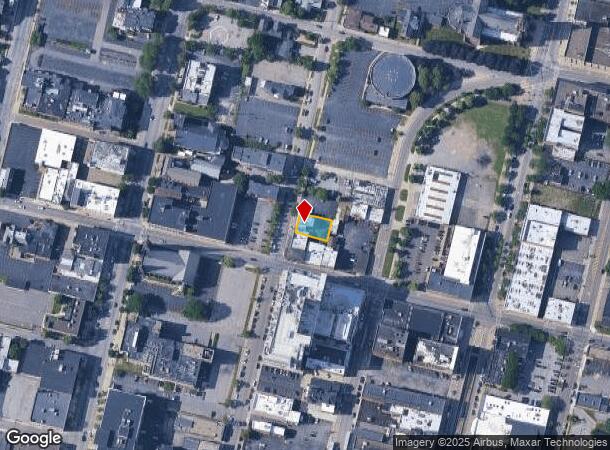 341 Franklin St, Buffalo, NY Parcel Map