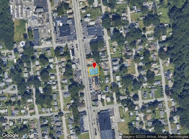  1808 Elmwood Ave, Warwick, RI Parcel Map