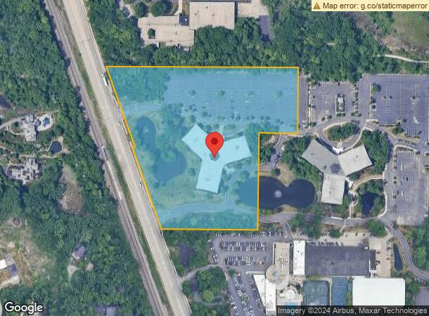  2333 Waukegan Rd, Bannockburn, IL Parcel Map