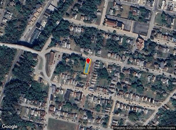  202 Reed Ave, Monessen, PA Parcel Map