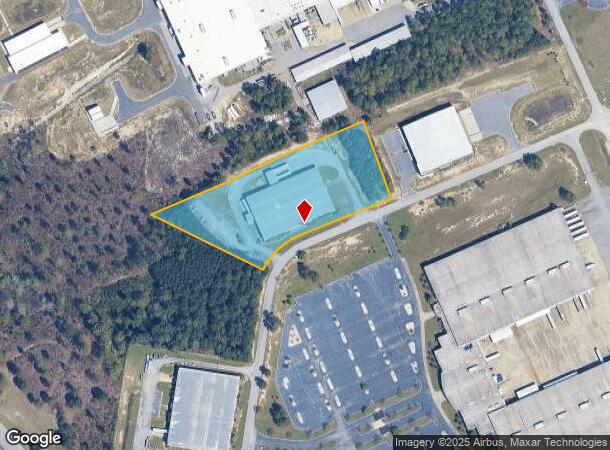  1025 Technology Dr, West Columbia, SC Parcel Map