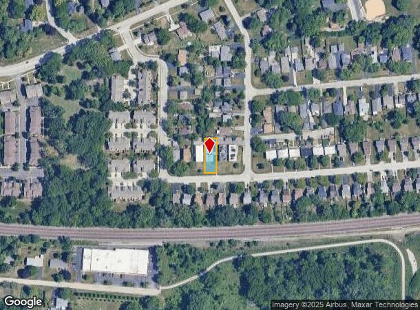  27W160 Cooley Ave, Winfield, IL Parcel Map