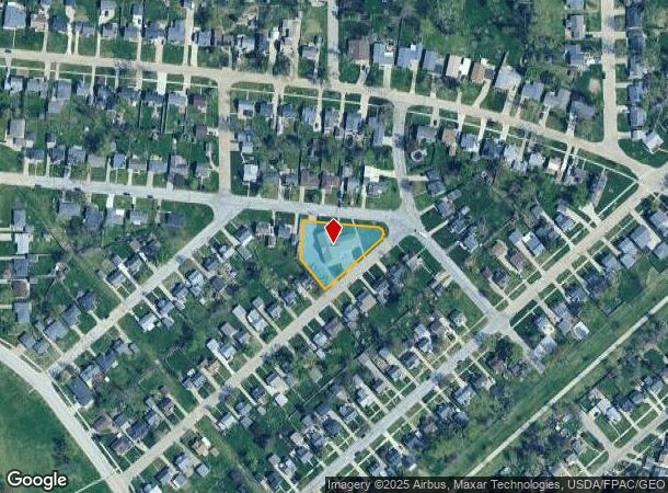 701 25Th St Ne, Cedar Rapids, IA Parcel Map