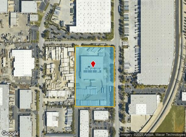  9550 Hermosa Ave, Rancho Cucamonga, CA Parcel Map