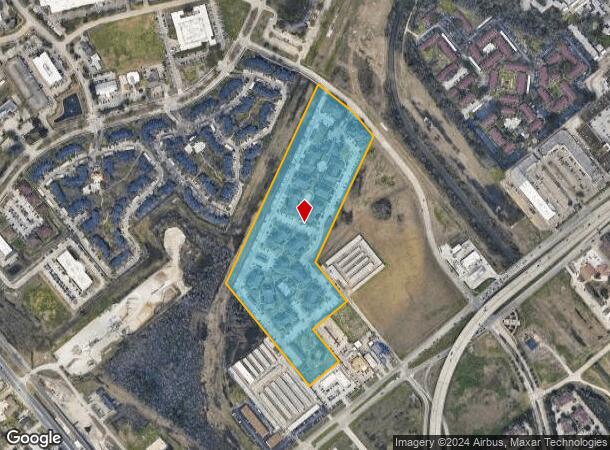  501 N Sarah Deel Dr, Webster, TX Parcel Map