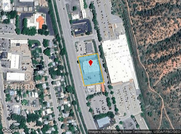  2922 S Glen Ave, Glenwood Springs, CO Parcel Map