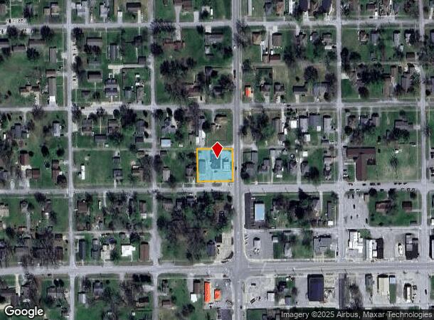 201 N Park St, Sesser, IL Parcel Map