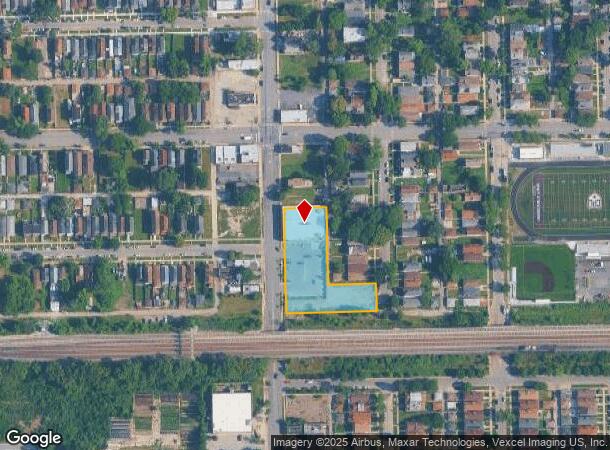  7443 S Racine Ave, Chicago, IL Parcel Map