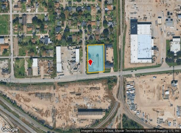  2507 Clinton Dr, Galena Park, TX Parcel Map