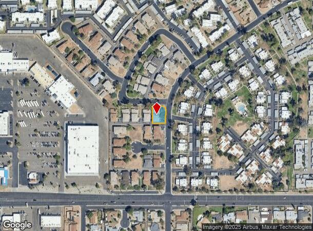  3301 W Harmont Dr, Phoenix, AZ Parcel Map