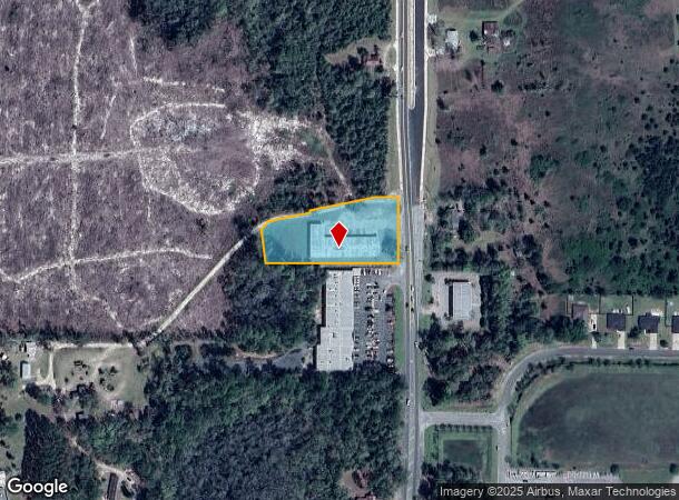  1990 Crawfordville Hwy, Crawfordville, FL Parcel Map