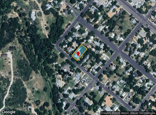 710 W Creek St, Fredericksburg, TX Parcel Map