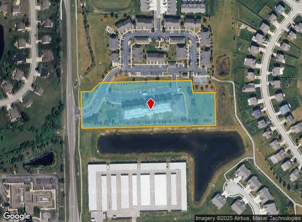  8121 Mclavery Way, Brownsburg, IN Parcel Map