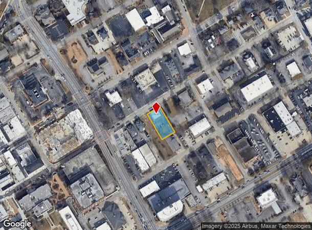  404 Spring St Se, Gainesville, GA Parcel Map