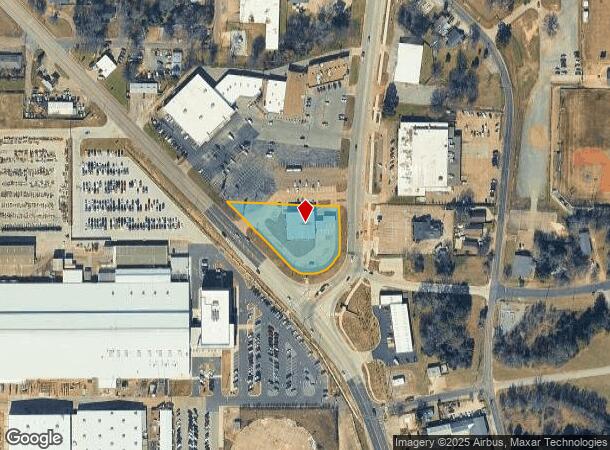  2440 S High St, Longview, TX Parcel Map