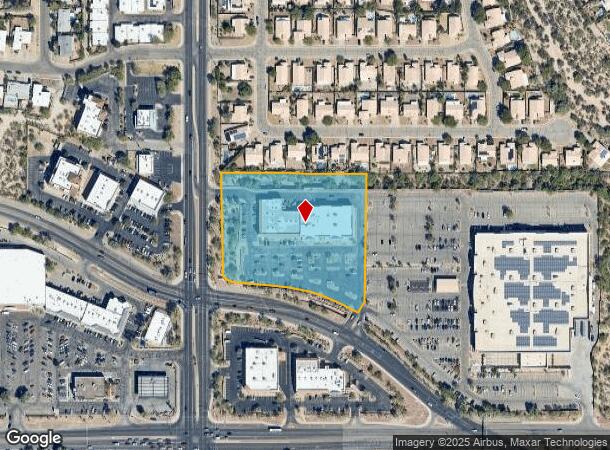  1085 S Harrison Rd, Tucson, AZ Parcel Map