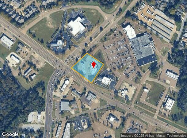  1861 Spillway Rd, Brandon, MS Parcel Map