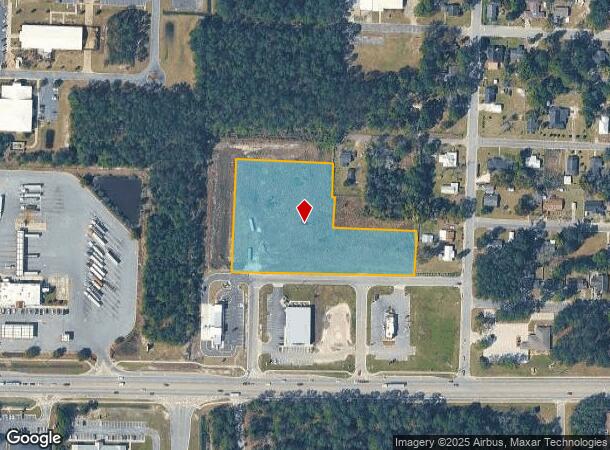  1630 W Georgia Ave, Waycross, GA Parcel Map