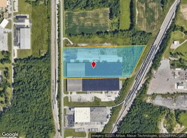 2050 N Sugar St, Lima, OH Parcel Map