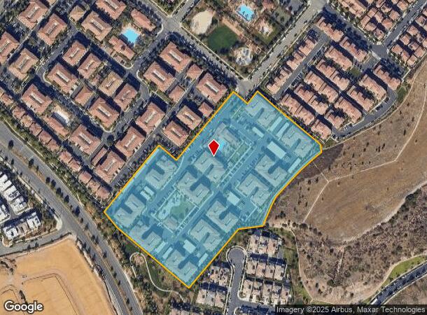  100 Fountainhead, Irvine, CA Parcel Map