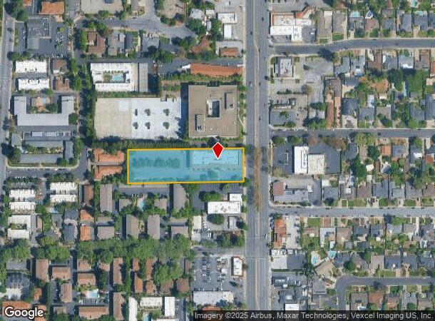 2155 S Bascom Ave, Campbell, CA Parcel Map