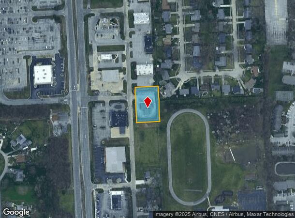  1802 Inwood Dr, Fort Wayne, IN Parcel Map