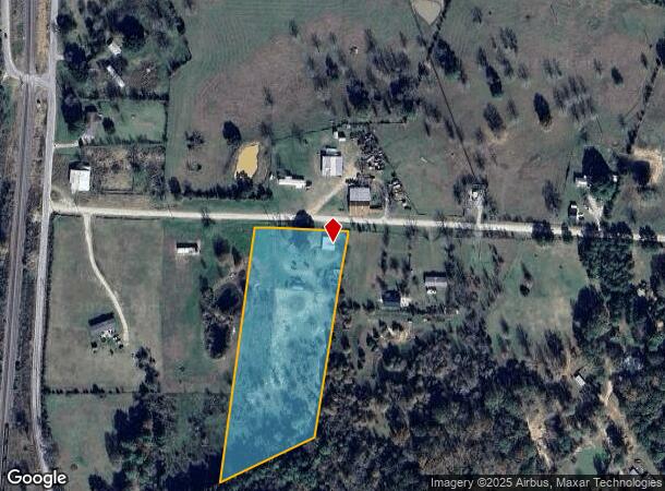 262 Odessa Dr, Trinity, TX Parcel Map