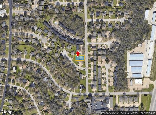 2404 Jaguar Ct, Bryan, TX Parcel Map