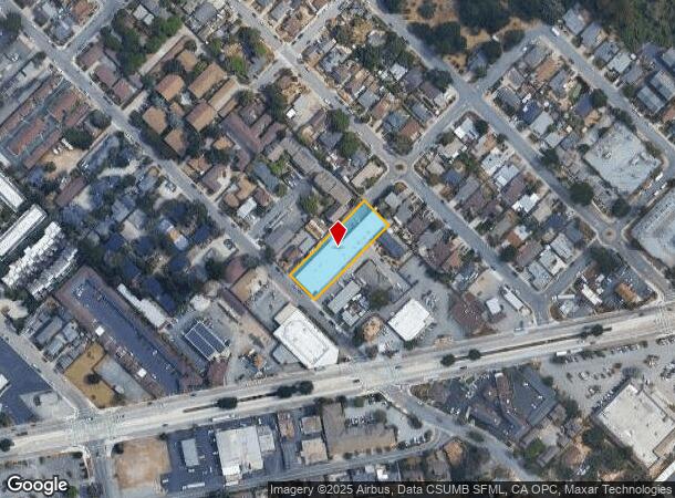 539 Ramona Ave, Monterey, CA Parcel Map