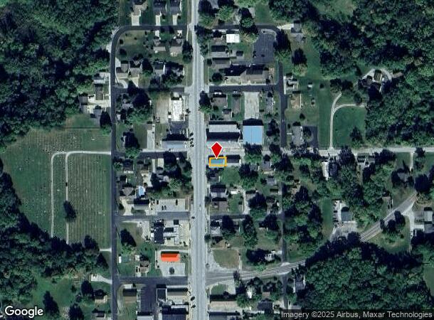  500 Michigan Rd, Burlington, IN Parcel Map